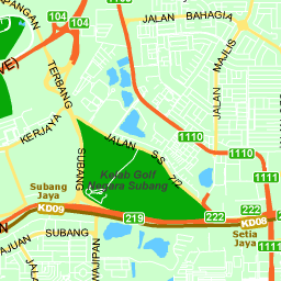 Subang Jaya Map Subang Jaya Malaysia