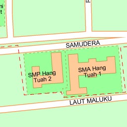 Smp Hang Tuah 2 Smp Hang Tuah 2 Jakarta Peta Smp Hang Tuah 2
