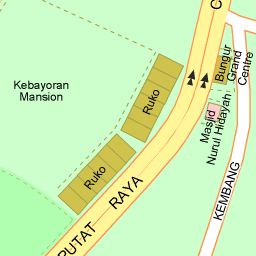 Lapangan Ahmad Yani Lapangan Ahmad Yani Jakarta Peta Lapangan Ahmad Yani