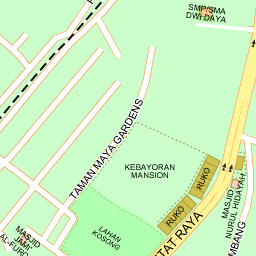 Lapangan Ahmad Yani Lapangan Ahmad Yani Jakarta Peta Lapangan Ahmad Yani