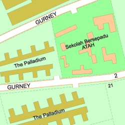 Map Of Pangsapuri Datuk Doktor Mohd Fuad 54000
