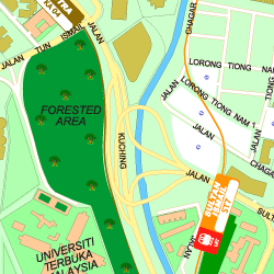 Map Of Maybank Medan Tuanku 50300