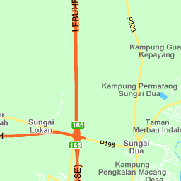 Street Map View Of Sunway Hotel Seberang Jaya 13700