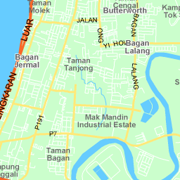 Street Map View Of Sunway Hotel Seberang Jaya 13700